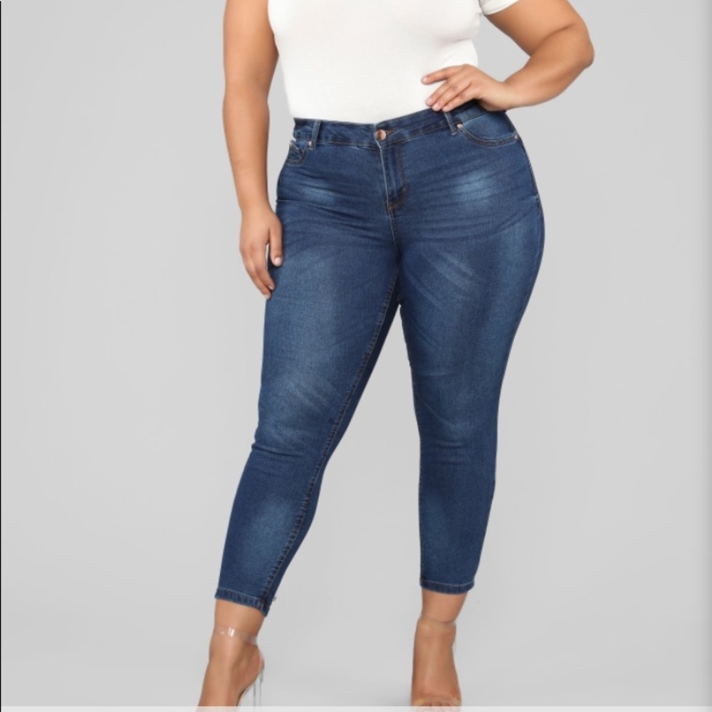 Plus-size jeans